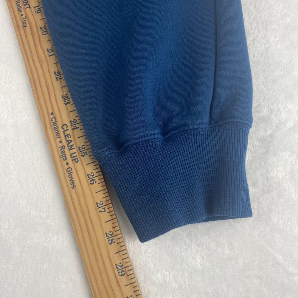 Nike Jogger Sweatpants Womens Large Blue Logo Swoosh Pockets Athletic Casual - Picture 7 of 10